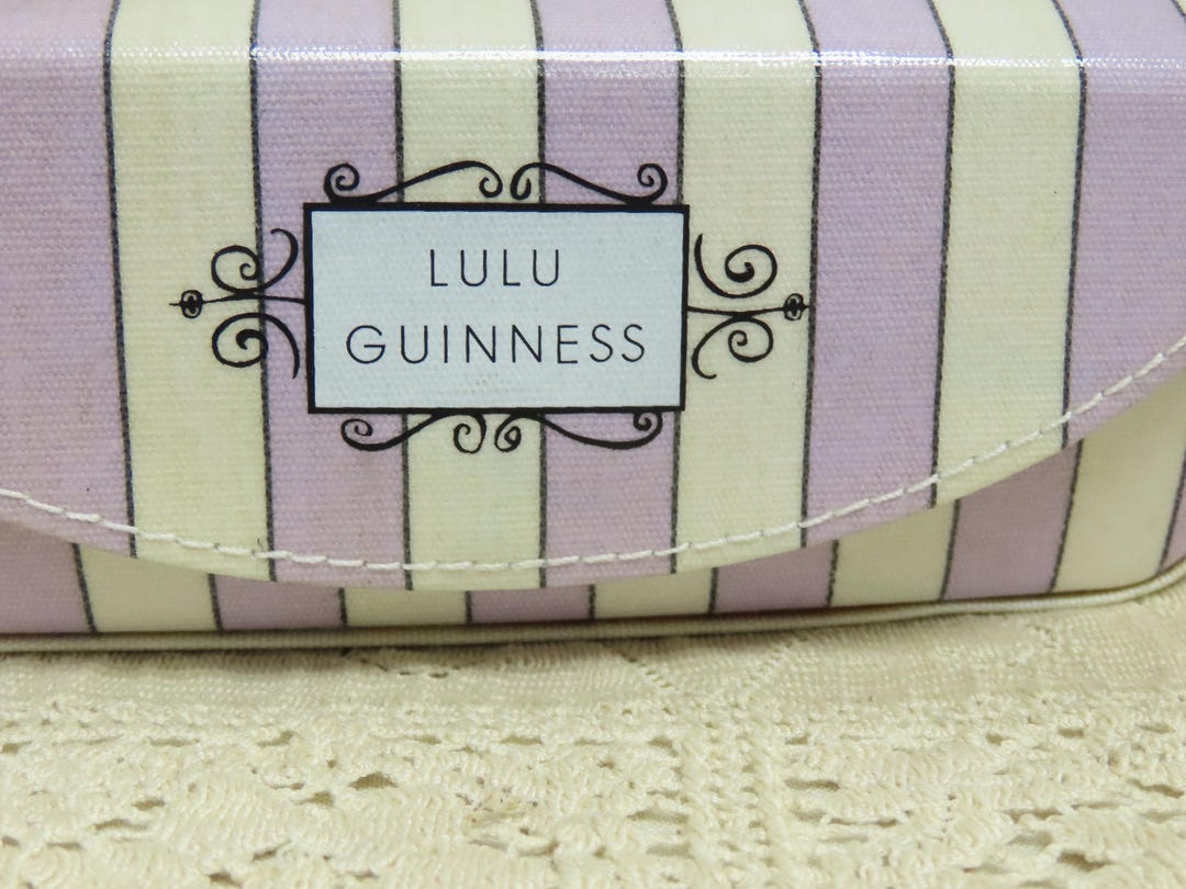 Vintage Advertising Lulu Guinness Glasses Case