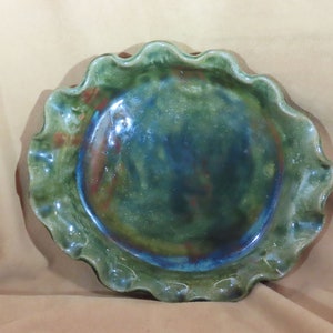 SALE Vintage Wilderness Pottery Myrtle Mississippi Hand Thrown Bowl