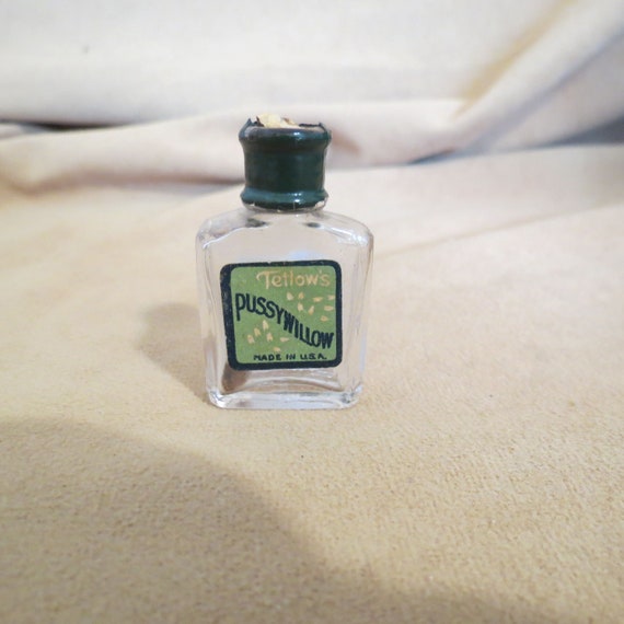 Antique Pussywillow Miniature Perfume Bottle Tetl… - image 1