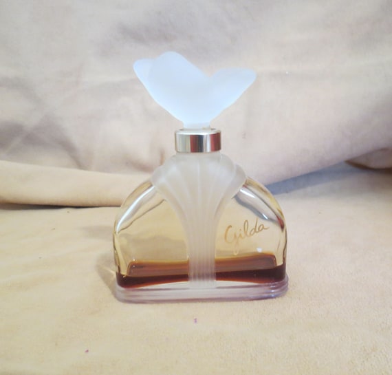 Vintage Gilda Perfume Bottle With Contents Satin Glass Frosted Glass Pierre Wulff Perfume Flacon Pierre Dinand Glass Paris France Etsy UK