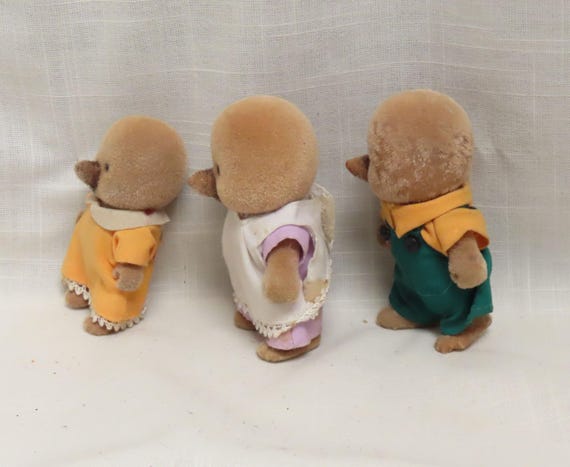 Vintage BANDAI MAPLE TOWN Petits Malins / Sylvanian Familles Lot