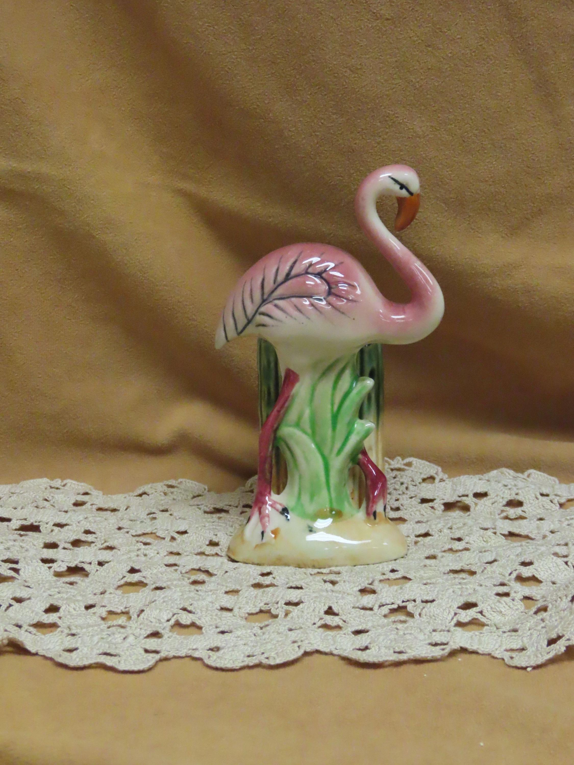 Flamingo vase vintage - Etsy 日本