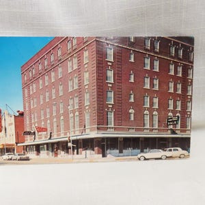 Vintage Hotel Dale Coffeyville Kansas Postkarte Unbenutzte Postkarte Souvenir-Postkarte Werbe-Postkarte