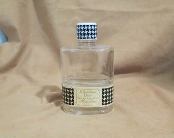 Vintage Christian Dior Eau De Toilette Perfume Bottle Miss Dior Eau De Toilette Perfume Bottle Made In Paris France