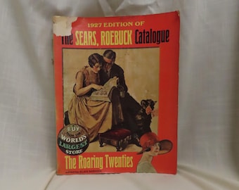 Vintage Replica 1927 Sears, Roebuck Catalog Norman Rockwell Cover Art