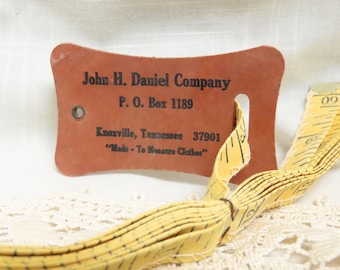 Vintage Advertising Measuring Tape John H. D. Company Knoxville Tennessee Seamtress Measuring Tape Tailor Measuring Tape Buyer Premium