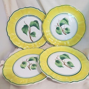 SALE Vintage Carole Stupell Hand Painted Made in Italy Dinner