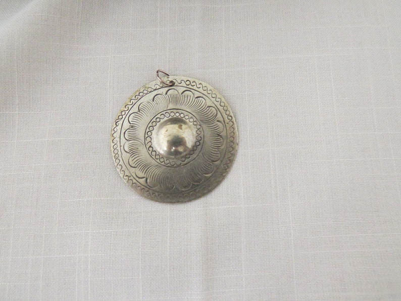 Vintage Pendant Handcrafted Artist Made Southwest Design