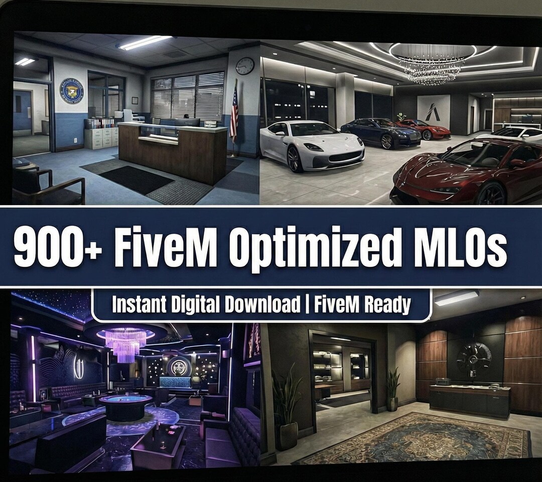 Fivem MLO Pack | 900+ Mlos and Maps - Etsy Australia