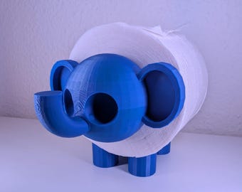 Elephant toilet paper holder