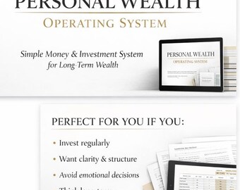 Personal Wealth Operating System | Simple Money & Investment System | Long-Term Wealth Strategy | Personal Finance PDF