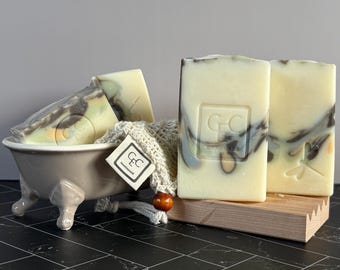 Jabón natural vegano Whisper hecho a mano de CCEHandmadeLLC