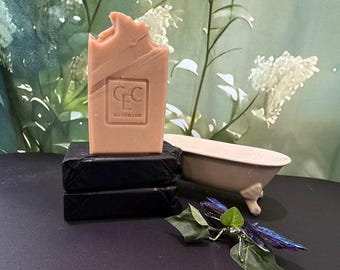 Jabón natural artesanal de sebo de vino de CCEHandmadeLLC