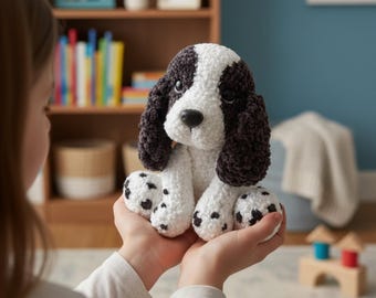 Crochet Dog Pattern Amigurumi | Pdf download