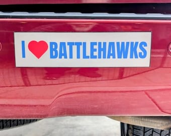 Battlehawks Bumper Super Sticker