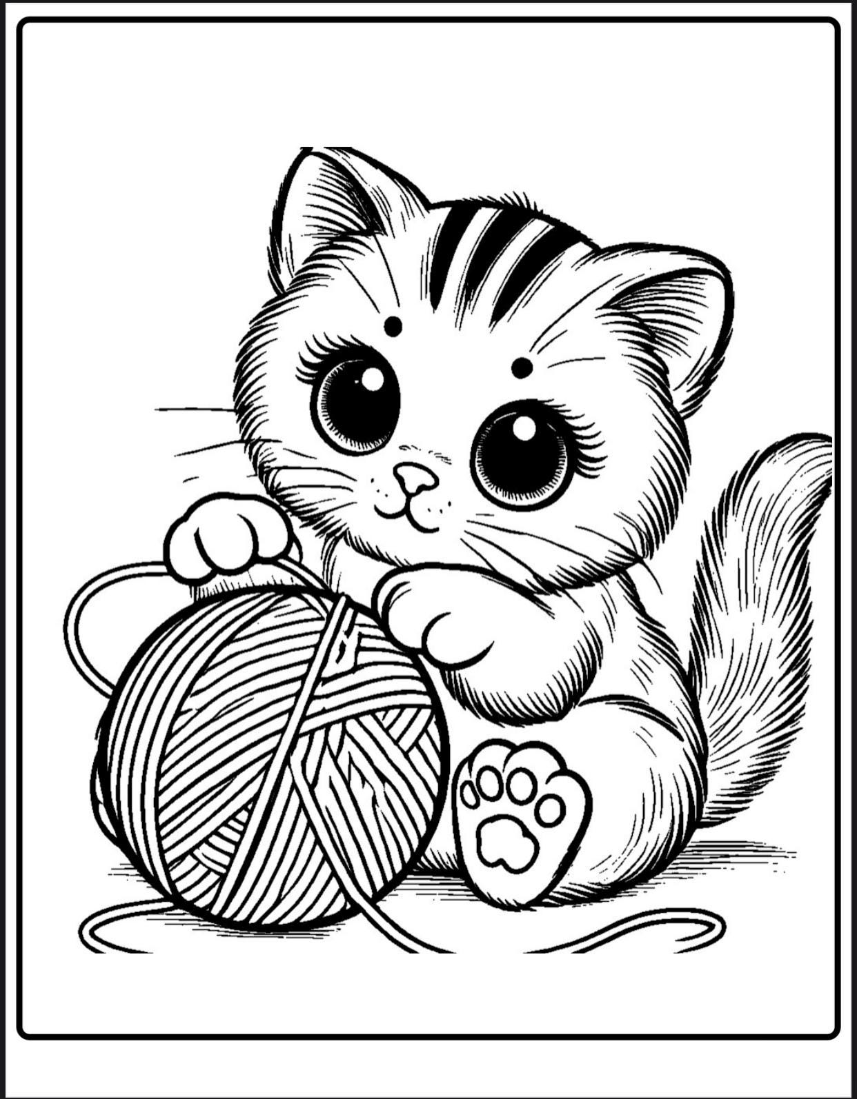 170 Cute Animal Coloring Pages for Kids & Adults – Printable Coloring ...