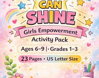 Girls-Only Empowerment Classroom Pack – 23 Pages