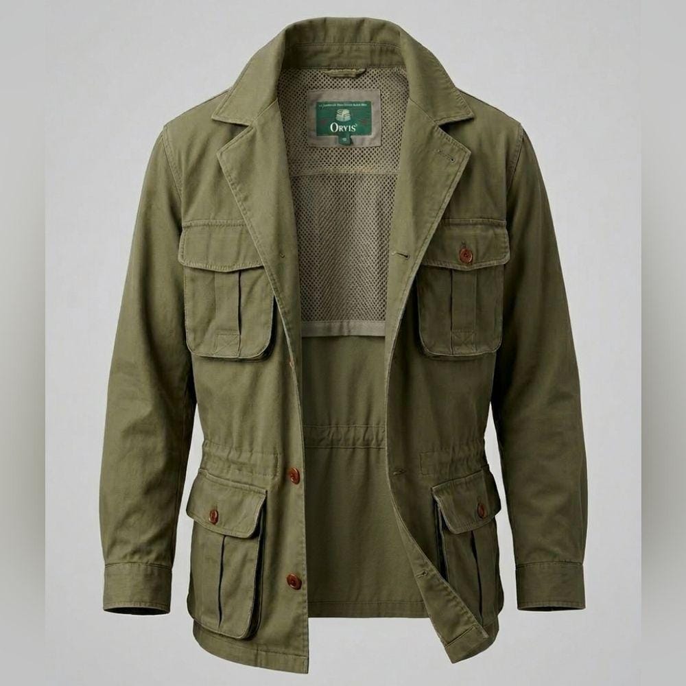 Mens Safari Jacket - Etsy Canada