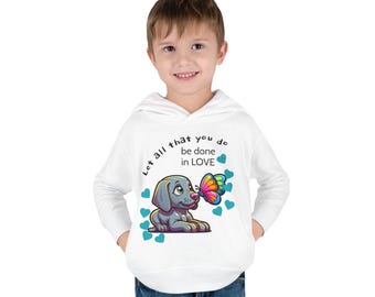 Toddler Pullover Fleece Hoodie