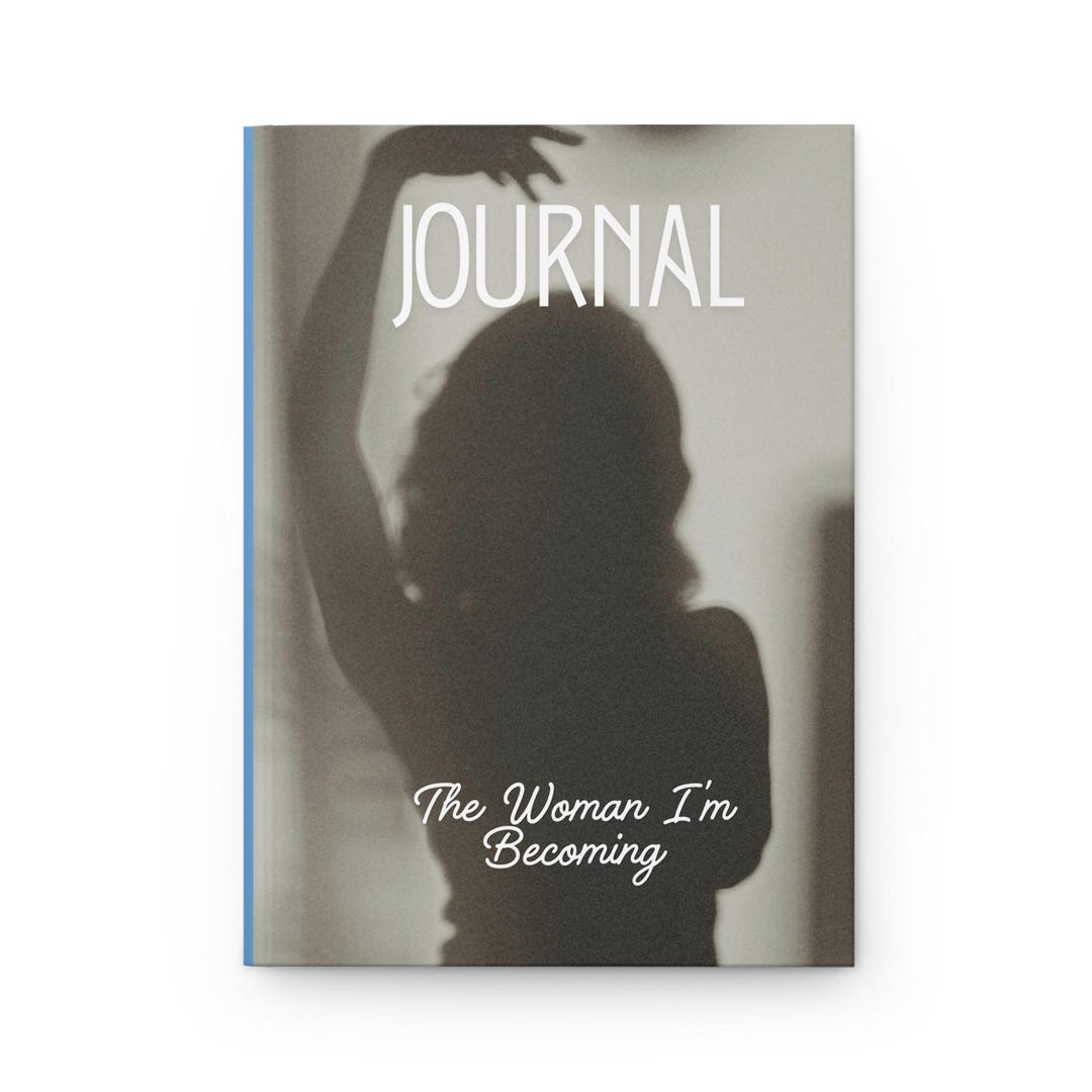 Becoming the Woman You Desire Journal | Hardcover Matte | Blue Spine - Etsy