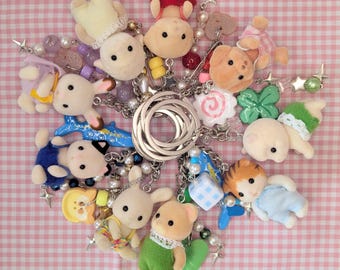 Beaded Critter Keychain