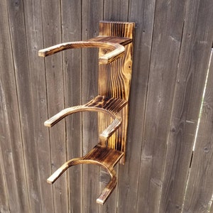 Triple Cowboy Hat Rack (vertical) image 5