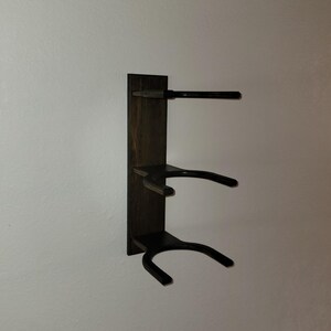Triple Cowboy Hat Rack (vertical) image 8