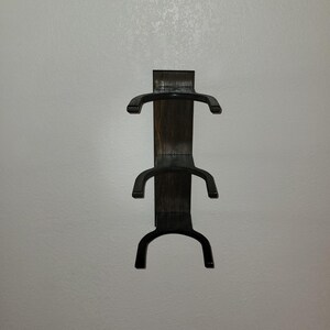 Triple Cowboy Hat Rack (vertical) image 9