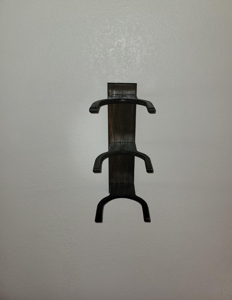 Triple Cowboy Hat Rack (vertical) image 9