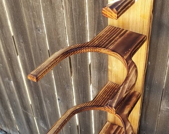 Quadruple Cowboy Hat Rack (vertical)