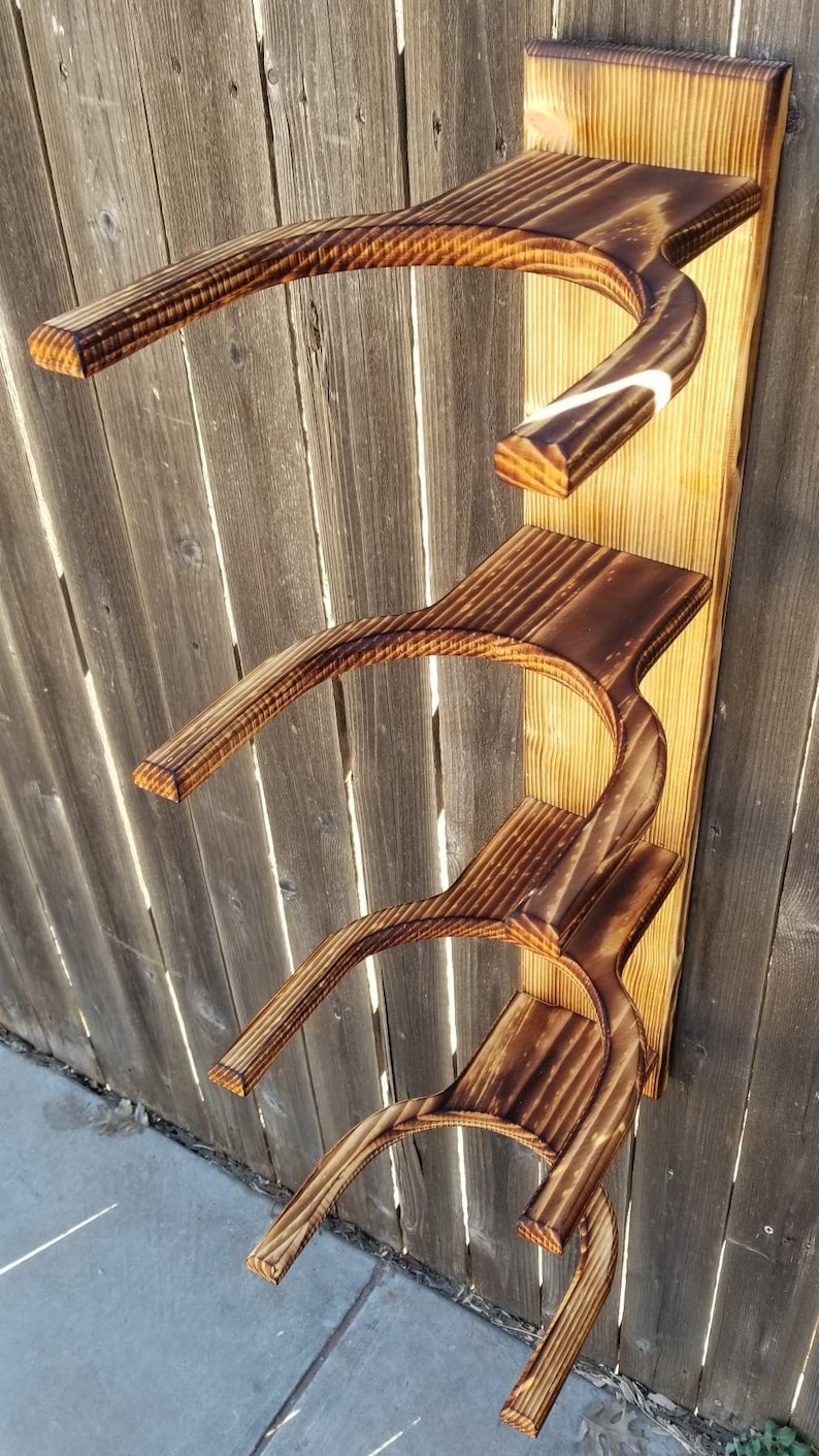 Quadruple Cowboy Hat Rack (vertical)