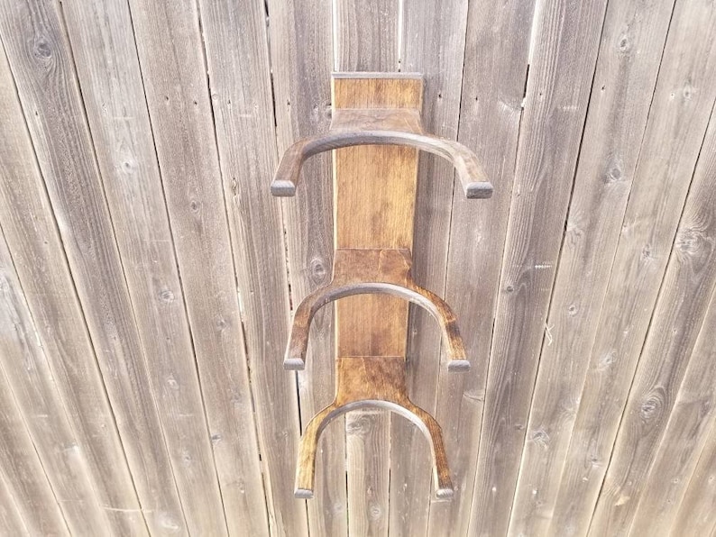 Triple Cowboy Hat Rack (vertical) image 3