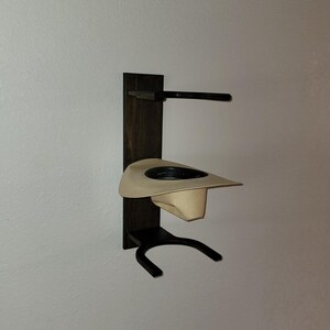 Triple Cowboy Hat Rack (vertical) image 11