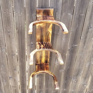 Triple Cowboy Hat Rack (vertical) image 4
