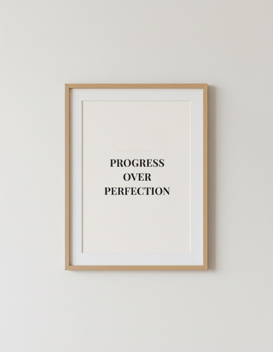 Minimal Motivational Wall Art Set - Neutral Printable Quote Posters (6 ...