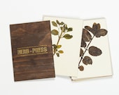 Herb Press botanical field plant and flower wood made press for gardeners, botanists and nature lovers