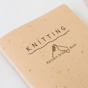 Knitting pattern drawing book design your own pattern with special grid KNI5022C image 4