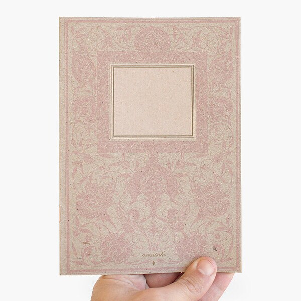 SALE - notebook - lined - floral rose - limited edition of 30 - FLO5001