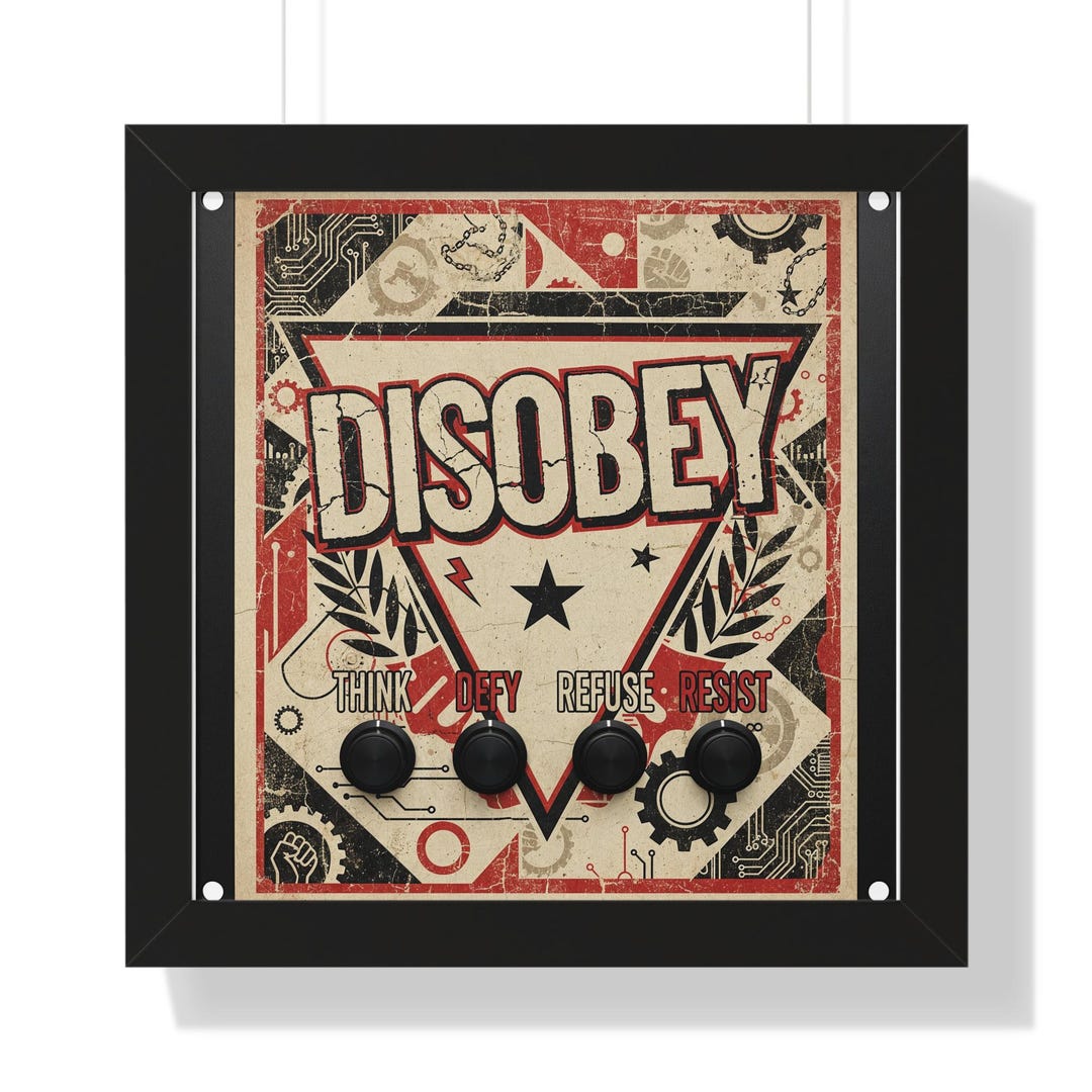 disobey-propaganda-poster-framed-vertical-poster-retro-political-art