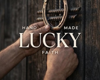 Barres d'armature rustiques faites main et croix en fer à cheval Décoration d'intérieur