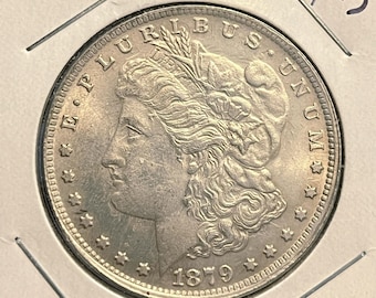 1879 Morgan One Dollar – Replika av samlarmynt