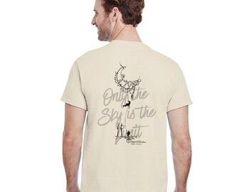 Wildpfad Adventure Bergsteiger T-Shirt „Only the Sky is the Limit“ Outdoor,-Freeclimber-Shirt