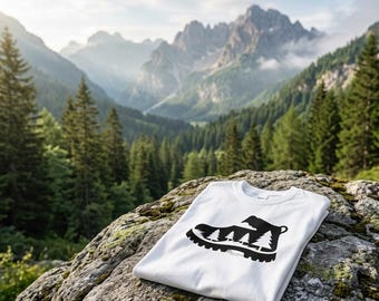 Hiking Spirit - Wildpfad Adventure – Outdoor & Hiking Motiv – Geschenk für Wanderer + Trekking Fans – Natur Shirt