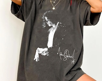 Camiseta vintage de hip hop Michael Comfort Colors: camiseta con gráficos de estilo urbano