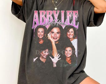 Camiseta unisex estilo bootleg vintage de Abby Lee Miller con colores cómodos