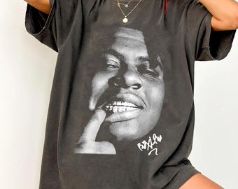 Camiseta de estilo gráfico Comfort Colors BigXthaPlug / Camiseta de estilo retro de música hip hop vintage de los 90