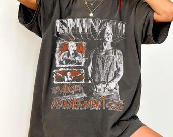 Maglietta rap vintage Slim Shady di Comfort Colors, maglietta hip hop ispirata a Emnem