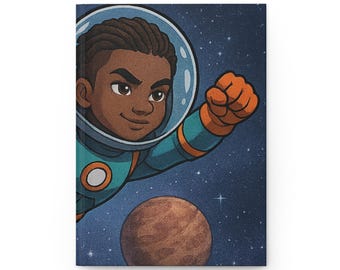 Astronaut Hardcover Journal | Space Adventure Notebook