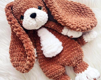 Puppy Amigurumi Crochet Pattern, Dog Plush Toy (PDF Pattern)