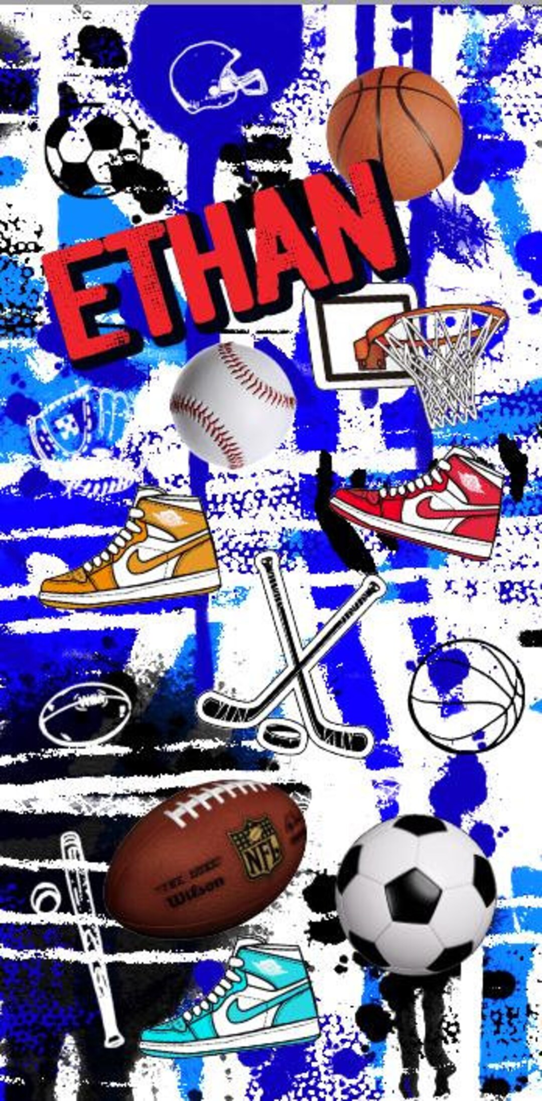 Personalized Sports Towel - Etsy